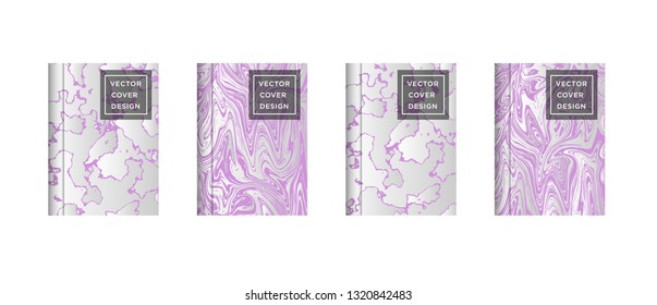 Mixture of acrylic paints. Liquid marble texture. Fluid art. Applicable for design cover, presentation, invitation, flyer, annual report, poster and business card, desing packaging - Vector