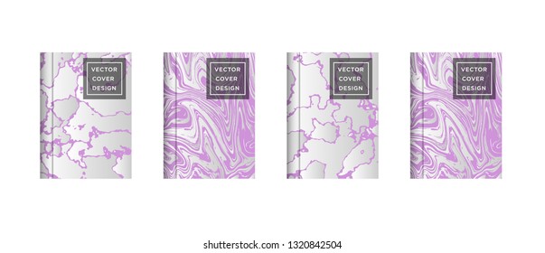 Mixture of acrylic paints. Liquid marble texture. Fluid art. Applicable for design cover, presentation, invitation, flyer, annual report, poster and business card, desing packaging - Vector