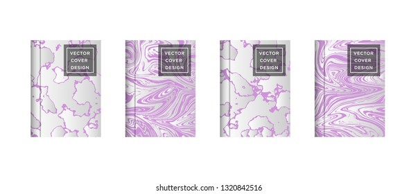 Mixture of acrylic paints. Liquid marble texture. Fluid art. Applicable for design cover, presentation, invitation, flyer, annual report, poster and business card, desing packaging - Vector