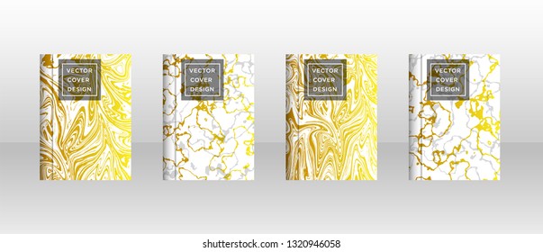 Mixture of acrylic paints. Liquid marble texture. Fluid art. Applicable for design cover, presentation, invitation, flyer, annual report, poster and business card, desing packaging - Vector