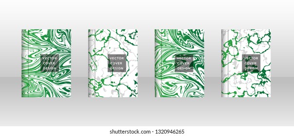 Mixture of acrylic paints. Liquid marble texture. Fluid art. Applicable for design cover, presentation, invitation, flyer, annual report, poster and business card, desing packaging - Vector