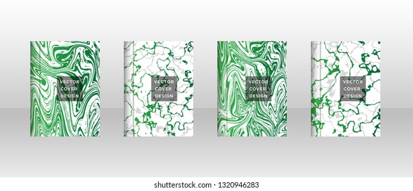 Mixture of acrylic paints. Liquid marble texture. Fluid art. Applicable for design cover, presentation, invitation, flyer, annual report, poster and business card, desing packaging - Vector