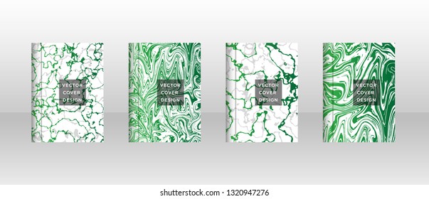 Mixture of acrylic paints. Liquid marble texture. Fluid art. Applicable for design cover, presentation, invitation, flyer, annual report, poster and business card, desing packaging - Vector