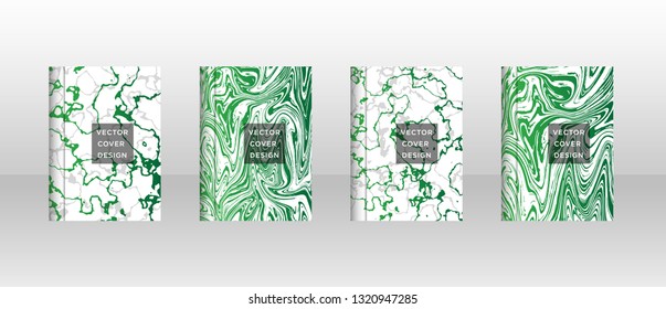 Mixture of acrylic paints. Liquid marble texture. Fluid art. Applicable for design cover, presentation, invitation, flyer, annual report, poster and business card, desing packaging - Vector