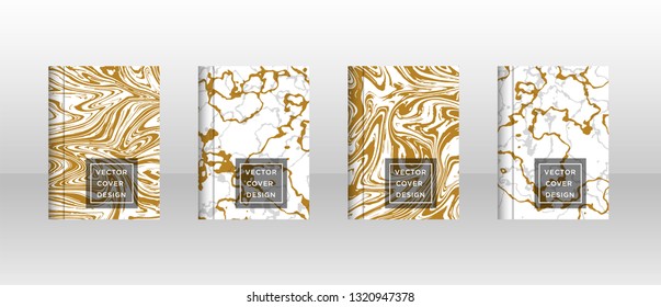 Mixture of acrylic paints. Liquid marble texture. Fluid art. Applicable for design cover, presentation, invitation, flyer, annual report, poster and business card, desing packaging - Vector