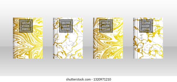 Mixture of acrylic paints. Liquid marble texture. Fluid art. Applicable for design cover, presentation, invitation, flyer, annual report, poster and business card, desing packaging - Vector