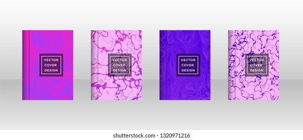 Mixture of acrylic paints. Liquid marble texture. Fluid art. Applicable for design cover, presentation, invitation, flyer, annual report, poster and business card, desing packaging - Vector