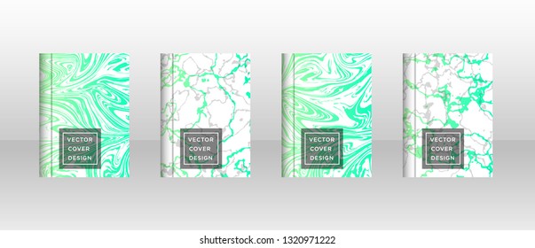 Mixture of acrylic paints. Liquid marble texture. Fluid art. Applicable for design cover, presentation, invitation, flyer, annual report, poster and business card, desing packaging - Vector
