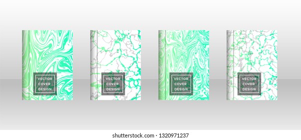 Mixture of acrylic paints. Liquid marble texture. Fluid art. Applicable for design cover, presentation, invitation, flyer, annual report, poster and business card, desing packaging - Vector