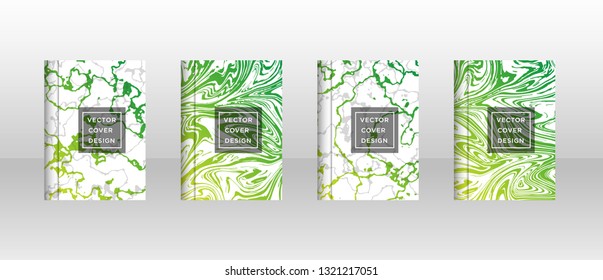 Mixture of acrylic paints. Liquid marble texture. Fluid art. Applicable for design cover, presentation, invitation, flyer, annual report, poster and business card, desing packaging - Vector