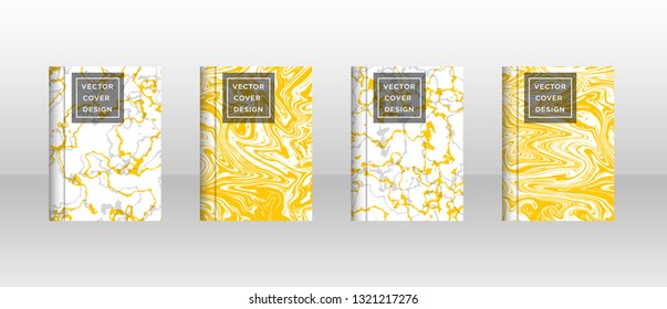Mixture of acrylic paints. Liquid marble texture. Fluid art. Applicable for design cover, presentation, invitation, flyer, annual report, poster and business card, desing packaging - Vector