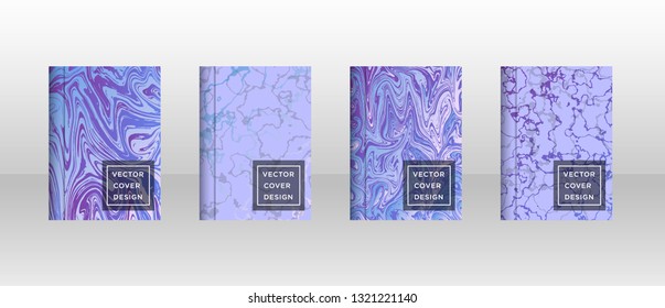 Mixture of acrylic paints. Liquid marble texture. Fluid art. Applicable for design cover, presentation, invitation, flyer, annual report, poster and business card, desing packaging - Vector