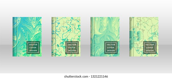 Mixture of acrylic paints. Liquid marble texture. Fluid art. Applicable for design cover, presentation, invitation, flyer, annual report, poster and business card, desing packaging - Vector