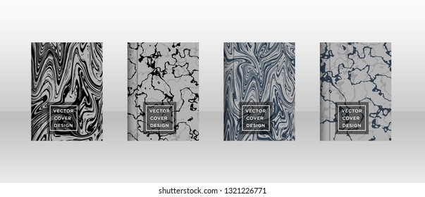 Mixture of acrylic paints. Liquid marble texture. Fluid art. Applicable for design cover, presentation, invitation, flyer, annual report, poster and business card, desing packaging - Vector