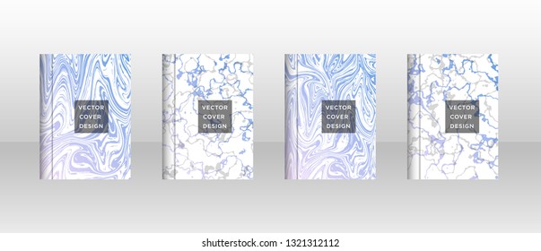 Mixture of acrylic paints. Liquid marble texture. Fluid art. Applicable for design cover, presentation, invitation, flyer, annual report, poster and business card, desing packaging - Vector