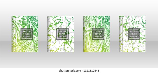 Mixture of acrylic paints. Liquid marble texture. Fluid art. Applicable for design cover, presentation, invitation, flyer, annual report, poster and business card, desing packaging - Vector