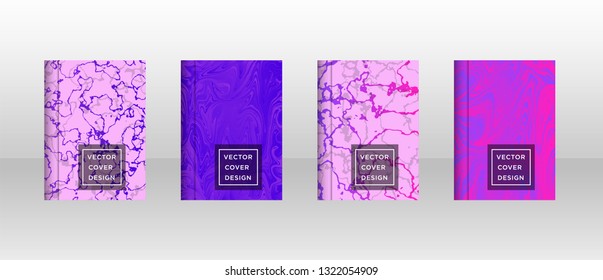 Mixture of acrylic paints. Liquid marble texture. Fluid art. Applicable for design cover, presentation, invitation, flyer, annual report, poster and business card, desing packaging - Vector