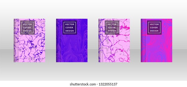 Mixture of acrylic paints. Liquid marble texture. Fluid art. Applicable for design cover, presentation, invitation, flyer, annual report, poster and business card, desing packaging - Vector