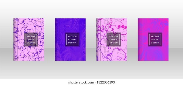 Mixture of acrylic paints. Liquid marble texture. Fluid art. Applicable for design cover, presentation, invitation, flyer, annual report, poster and business card, desing packaging - Vector