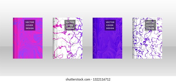 Mixture of acrylic paints. Liquid marble texture. Fluid art. Applicable for design cover, presentation, invitation, flyer, annual report, poster and business card, desing packaging - Vector