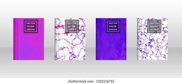 Mixture of acrylic paints. Liquid marble texture. Fluid art. Applicable for design cover, presentation, invitation, flyer, annual report, poster and business card, desing packaging - Vector