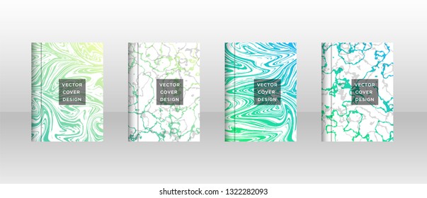 Mixture of acrylic paints. Liquid marble texture. Fluid art. Applicable for design cover, presentation, invitation, flyer, annual report, poster and business card, desing packaging - Vector