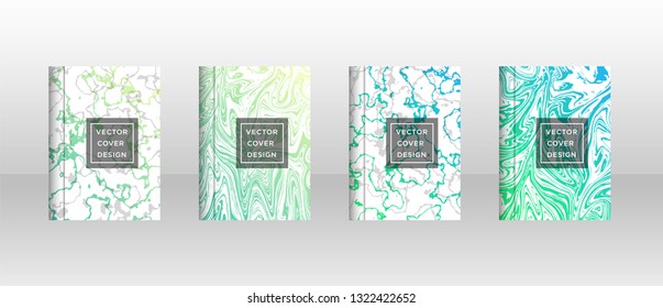 Mixture of acrylic paints. Liquid marble texture. Fluid art. Applicable for design cover, presentation, invitation, flyer, annual report, poster and business card, desing packaging - Vector