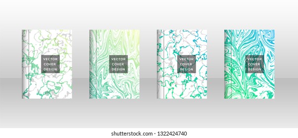 Mixture of acrylic paints. Liquid marble texture. Fluid art. Applicable for design cover, presentation, invitation, flyer, annual report, poster and business card, desing packaging - Vector