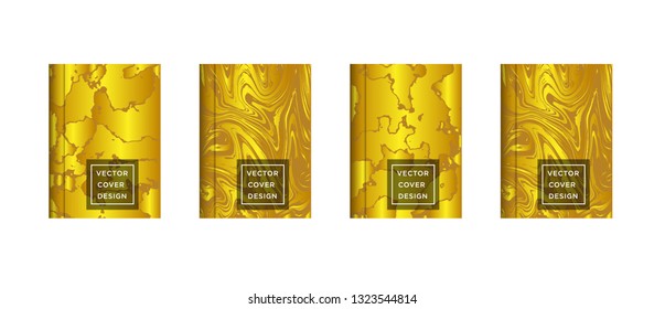 Mixture of acrylic paints. Liquid marble texture. Fluid art. Applicable for design cover, presentation, invitation, flyer, annual report, poster and business card, desing packaging - Vector