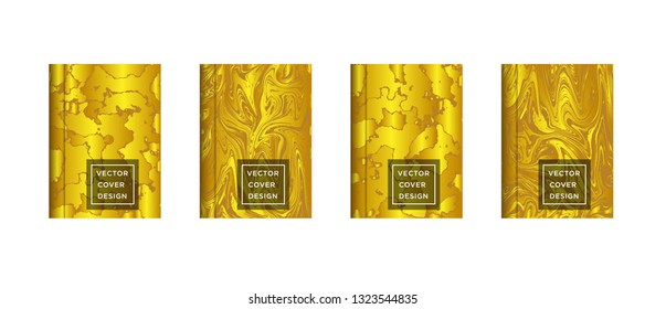 Mixture of acrylic paints. Liquid marble texture. Fluid art. Applicable for design cover, presentation, invitation, flyer, annual report, poster and business card, desing packaging - Vector