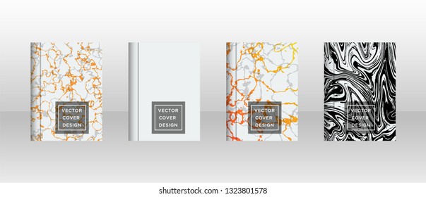 Mixture of acrylic paints. Liquid marble texture. Fluid art. Applicable for design cover, presentation, invitation, flyer, annual report, poster and business card, desing packaging - Vector