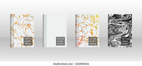 Mixture of acrylic paints. Liquid marble texture. Fluid art. Applicable for design cover, presentation, invitation, flyer, annual report, poster and business card, desing packaging - Vector