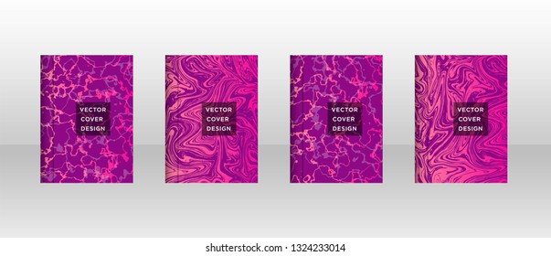 Mixture of acrylic paints. Liquid marble texture. Fluid art. Applicable for design cover, presentation, invitation, flyer, annual report, poster and business card, desing packaging - Vector