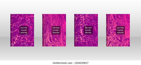 Mixture of acrylic paints. Liquid marble texture. Fluid art. Applicable for design cover, presentation, invitation, flyer, annual report, poster and business card, desing packaging - Vector