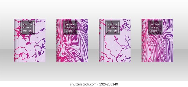 Mixture of acrylic paints. Liquid marble texture. Fluid art. Applicable for design cover, presentation, invitation, flyer, annual report, poster and business card, desing packaging - Vector