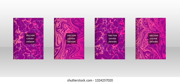 Mixture of acrylic paints. Liquid marble texture. Fluid art. Applicable for design cover, presentation, invitation, flyer, annual report, poster and business card, desing packaging - Vector