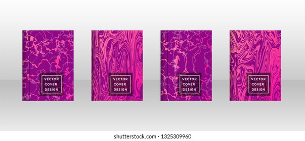 Mixture of acrylic paints. Liquid marble texture. Fluid art. Applicable for design cover, presentation, invitation, flyer, annual report, poster and business card, desing packaging – Vector