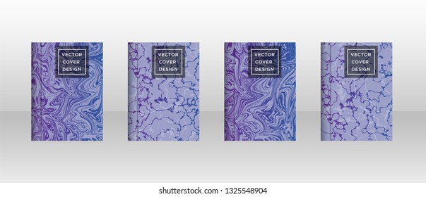 Mixture of acrylic paints. Liquid marble texture. Fluid art. Applicable for design cover, presentation, invitation, flyer, annual report, poster and business card, desing packaging - Vector