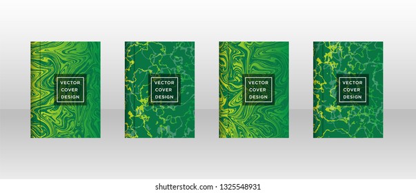 Mixture of acrylic paints. Liquid marble texture. Fluid art. Applicable for design cover, presentation, invitation, flyer, annual report, poster and business card, desing packaging - Vector