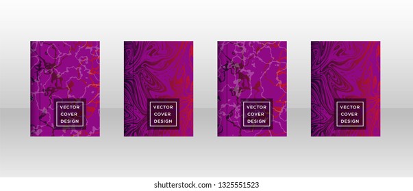 Mixture of acrylic paints. Liquid marble texture. Fluid art. Applicable for design cover, presentation, invitation, flyer, annual report, poster and business card, desing packaging - Vector