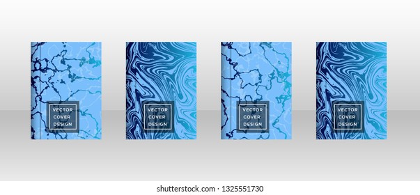 Mixture of acrylic paints. Liquid marble texture. Fluid art. Applicable for design cover, presentation, invitation, flyer, annual report, poster and business card, desing packaging - Vector