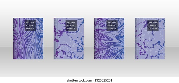 Mixture of acrylic paints. Liquid marble texture. Fluid art. Applicable for design cover, presentation, invitation, flyer, annual report, poster and business card, desing packaging - Vector