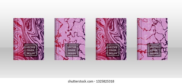 Mixture of acrylic paints. Liquid marble texture. Fluid art. Applicable for design cover, presentation, invitation, flyer, annual report, poster and business card, desing packaging - Vector