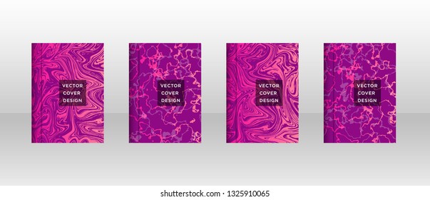 Mixture of acrylic paints. Liquid marble texture. Fluid art. Applicable for design cover, presentation, invitation, flyer, annual report, poster and business card, desing packaging - Vector