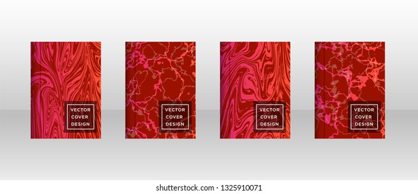 Mixture of acrylic paints. Liquid marble texture. Fluid art. Applicable for design cover, presentation, invitation, flyer, annual report, poster and business card, desing packaging - Vector