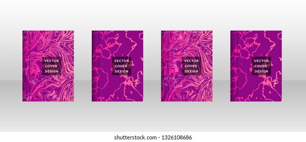 Mixture of acrylic paints. Liquid marble texture. Fluid art. Applicable for design cover, presentation, invitation, flyer, annual report, poster and business card, desing packaging - Vector