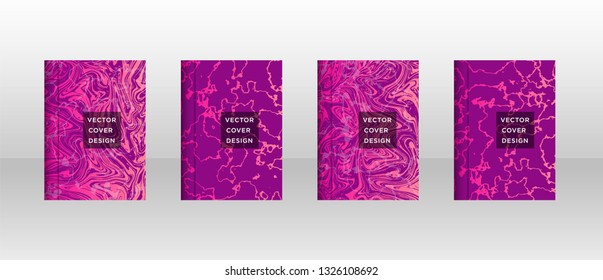Mixture of acrylic paints. Liquid marble texture. Fluid art. Applicable for design cover, presentation, invitation, flyer, annual report, poster and business card, desing packaging - Vector