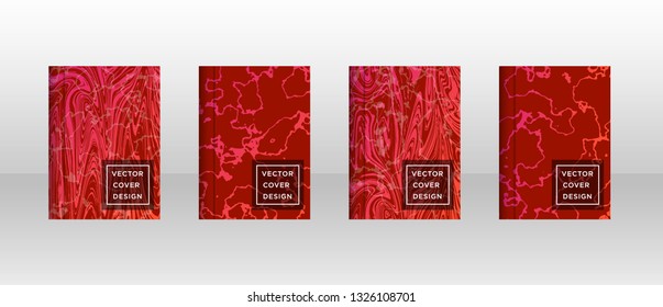 Mixture of acrylic paints. Liquid marble texture. Fluid art. Applicable for design cover, presentation, invitation, flyer, annual report, poster and business card, desing packaging - Vector