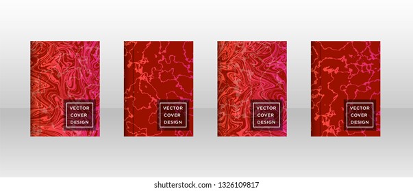 Mixture of acrylic paints. Liquid marble texture. Fluid art. Applicable for design cover, presentation, invitation, flyer, annual report, poster and business card, desing packaging - Vector