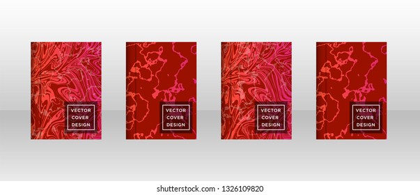 Mixture of acrylic paints. Liquid marble texture. Fluid art. Applicable for design cover, presentation, invitation, flyer, annual report, poster and business card, desing packaging - Vector